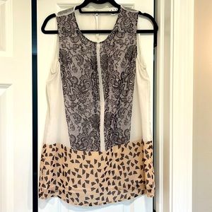 CAbi Rosewater Ladylike Tunic